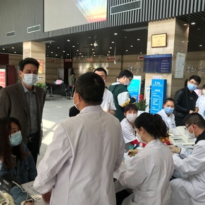 江蘇省計(jì)量院組織“抗擊疫情，為愛逆行”無償獻(xiàn)血活動